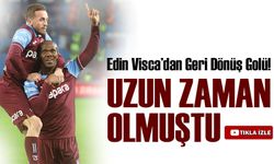 Trabzonspor'a Edin Visca’dan Geri Dönüş Golü!