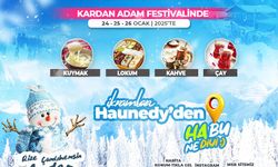 Ayder Kardan Adam Festivalinde İkramlar Haunedy’den