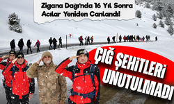 Zigana Dağı’nda 16 Yıl Sonra Acılar Yeniden Canlandı: 17 Kişi Çığ Altında Kalmıştı...