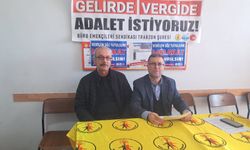 BES Trabzon Şube Başkanı Kanber: “Vergide Adalet, Gelirde Eşitlik İstiyoruz!”