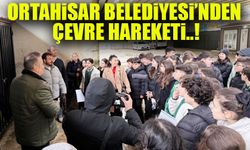 Ortahisar Belediyesi’nden Çevre Hareketi! Öğrenciler Sıfır Atık İçin Harekete Geçti