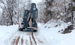 Trabzon'da Kar Nedeniyle Kapalı Hiçbir Mahalle Yolu Kalmadı