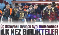 Trabzonspor’da İlk Kez Birlikteler! Üç Ukraynalı Oyuncu Aynı Anda Sahada