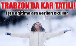 Trabzon’da Eğitime Kar Engeli! İşte Okulların Tatil Olduğu İlçeler