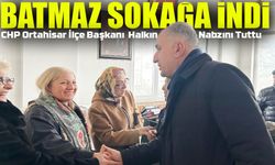 CHP Ortahisar İlçe Başkanı Batmaz Halkın Nabzını Tuttu: "Vatandaş Umutsuz ve Mutsuz"