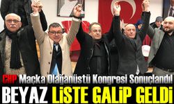 CHP Maçka Olağanüstü Kongresi Sonuçlandı! Beyaz Liste Kazandı