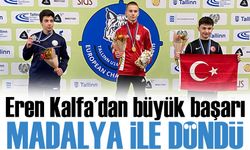 Eren Kalfa’dan Avrupa Şampiyonası’nda bronz madalya