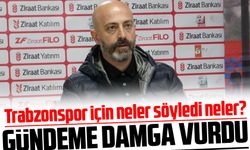 İskenderunspor Teknik Direktörü Metin Akbunar Trabzonspor için neler söyledi?