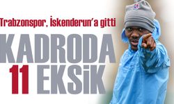 Trabzonspor, İskenderun’a Gitti! Kafilede 11 Eksik Var