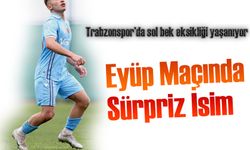 Trabzonspor’da Sol Bek Krizi! Eyüpspor Maçında Sürpriz İsim Sahada Olabilir