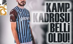 Trabzonspor’un İskenderunspor Maçı kamp kadrosu belli oldu!