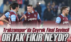 Trabzonspor'da Çeyrek Final Sevinci! Mendy, Lundstram ve Savic Maçı Değerlendirdi