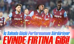 Trabzonspor Evinde Fırtına Gibi! Papara Park'ta Yenilmezlik Serisi