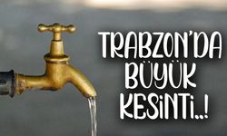 Şaşırtan su krizi: Trabzon’da su kesintisi ve basınç düşüklüğü panik yarattı!