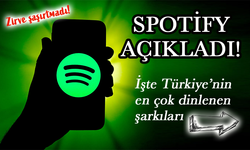 Spotify Türkiye'de En Çok Dinlenen Şarkıları Açıkladı!