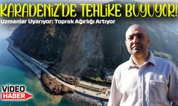 Karadeniz'de Tehlike Büyüyor! Eriyen Kar Kütleleri Heyelanları Tetikliyor