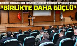 Ortahisar Belediyesi’nden Temizlik Personeline “İletişim ve Dayanışma” Eğitimi!