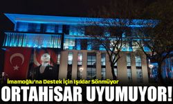 Ortahisar’da Demokrasi Nöbeti! İmamoğlu’na Destek İçin Işıklar Sönmüyor