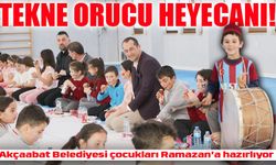 Tekne Orucu Heyecanı! Akçaabat Belediyesi Çocukları Ramazan’a Hazırlıyor