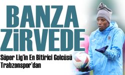 Banza Zirvede! Süper Lig’in En Bitirici Golcüsü Trabzonspor’dan