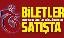 Trabzonspor, Atakaş Hatayspor maçı biletleri satışa çıktı