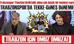 Trabzonspor’da Tekke-Güneş Dönemi! Kötü Gidişatı Durdurmak İçin Birlikte Çalışacaklar