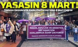 Trabzon Demokratik Kadın Platformu’ndan 8 Mart Çağrısı: “Kadın Yılı İçin Mücadeleyi Büyütüyoruz”