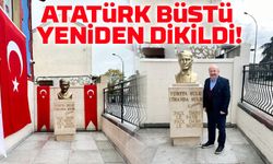 Atatürk Büstü Yeniden Dikildi! Fransa’daki Saldırıya Trabzonlular Derneği’nden Sert Tepki