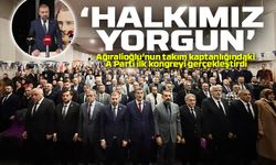 Trabzonlu Başkan Yavuz Ağıralioğlu’nun takım kaptanlığındaki A Parti ilk kongreyi gerçekleştirdi; ‘HALKIMIZ YORGUN’