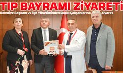 Of’ta 14 Mart Tıp Bayramı Coşkusu: Belediye Başkanı ve İlçe Yönetiminden Sağlık Çalışanlarına Ziyaret