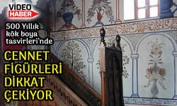 Giresun’daki 500 Yıllık Camii, Kök Boya Tasvirleriyle Ziyaretçilerini Ağırlıyor