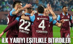 Trabzonspor, Hatayspor Karşısında Beraberlikle İlk Yarıyı Tamamladı