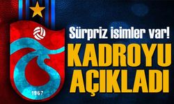 Trabzonspor’un Başakşehir Maçı Kamp Kadrosu Açıklandı!