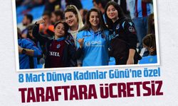 Trabzonspor’dan Kadın Taraftarlara 8 Mart Jest! Hatayspor Maçı Biletleri Ücretsiz