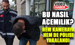 2 Suç Kaydı Bulunan Şahıs, Para Çalarken Hem Kameraya Hem de Polise Yakalandı