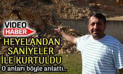 Heyelandan Saniyelerle Kurtulan Vatandaş: Bakın Neler Söyledi!