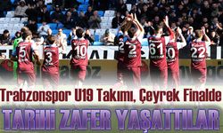 Trabzonspor U19, Atalanta’yı Eledi! Çeyrek Finale Yükseldi