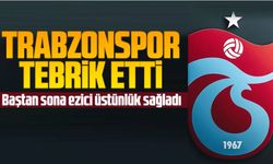 Trabzonspor, OGM Ormanspor’u farklı mağlup eden basketbol takımını resmi sosyal medya hesaplarından tebrik etti