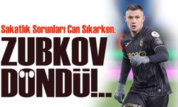 Trabzonspor’da Sakatlık Sorunları Can Sıkarken, Zubkov Geri Döndü