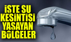 Trabzon'da Bugün Sular Kesilecek! İşte Kesintiden Etkilenecek İlçe ve Saat Aralığı