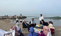 Giresun Sahilinde Şiirli Akşam: Prof. Dr. Nazım Elmas Öğrencileriyle Buluştu