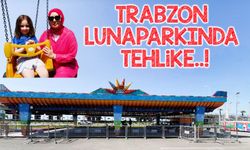 Trabzon'da Lunaparkta Facianın Eşiğinden Dönüldü: Demir Parçası Kız Çocuğunun Yüzünü Sıyırdı