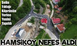 Hamsiköy’e Ulaşım Sorunu Alternatif Köprüyle Giderildi
