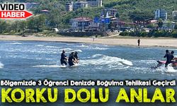 Ordu’da 3 Lise Öğrencisi Denizde Boğulma Tehlikesi Geçirdi
