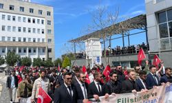 Giresun Üniversitesi Öğrencilerinden “İnsanlık Onuru İçin” Yürüyüş