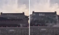 Çin’de 650 yıllık kulede kısmi çökme