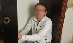 10 suçtan aranan hükümlü, evindeki kıyafet dolabında yakalandı