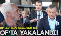 CHP lideri Özel’in ailesini tehdit eden şüpheli Of’ta yakalandı