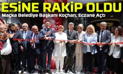 Maçka Belediye Başkanı Koçhan, Eczane Açtı: Eşine Rakip Oldu