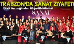 Trabzon’da Sanat Gecesi Nefes Kesti! TAKA Derneği’nden Rüya Gibi Gösteri
